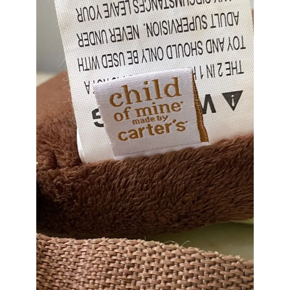 Child Of‎ Mine By Carters Green Monkey Safety Backpack Harness Adjustable Straps